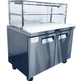 Sandwich Bar With Glass Canopy 1530mm - MSF8303G