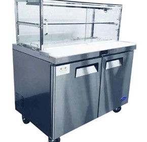Sandwich Bar With Glass Canopy 1530mm - MSF8303G