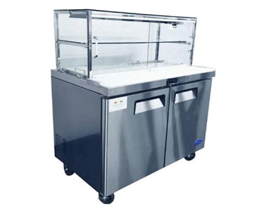 Atosa - Sandwich Bar With Glass Canopy 1530mm - MSF8303G