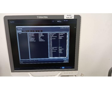 Toshiba - Aplio 500 Ultrasound