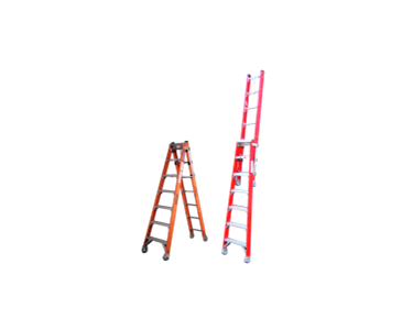 Indalex - Fibreglass Step Extension Ladders | Pro Series