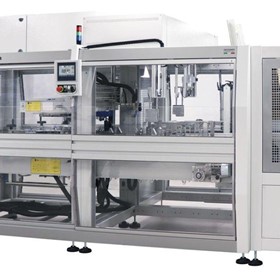 Automatic Wrap-around Case Packer with In-line Feed | WPS 600R  