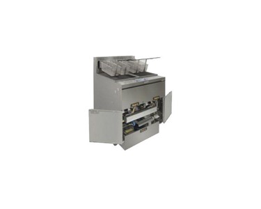 Anets - Gas Deep Fryer | Goldenfry Filtermate Filter System - FM214GS.CS