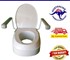 HOMECRAFT - Raised Toilet Seat with Armrests Height Adjustable