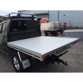 Dual Cab Flat Deck UTE Tray | 1800L x 1855W