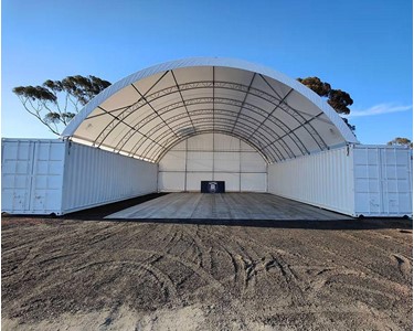 12 x 12 x 3.6m Dome Shelter