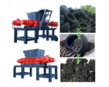 Enerpat - Tire Shredder for Pyrolysis / Improve Pyrolysis Feed Efficiency