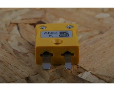 RS PRO - ANSI AM-K-M Miniature Line Plug | Thermocouple Connector