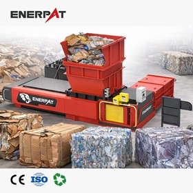 Twin Ram Copper Wire Baler | Multi Material Recycling Solution