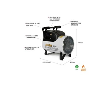 Jetfire - LPG Heater | Portable Fan Heater