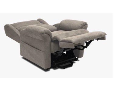 Redgum - Fabric Recliner Chair, Taupe Colour | Taranto 4 Motor Lift 