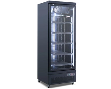Commercial Upright I Door Black Refrigerator - Model IC COLD FC-BS75AH