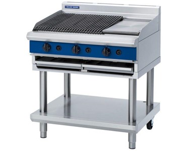 Blue Seal Black Series - Gas Chargrill (NAT Gas) | G596-LS 900mm 
