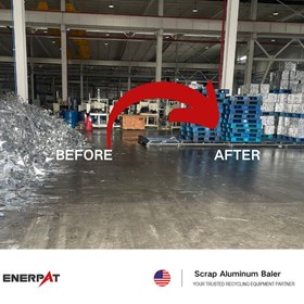 Case Study: Aluminum Scrap Baler for EV, Battery and Motor Component Manufacturing