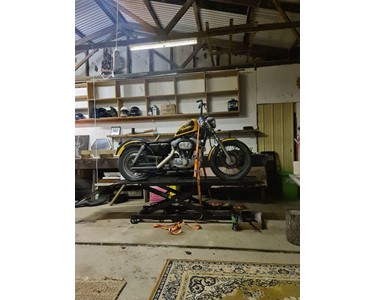 ACE Workshop Equipment - Motorbike Lift | 450kg | 220cm Long Table