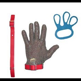 Chain Mesh Safety Gloves no cuff | Euroflex