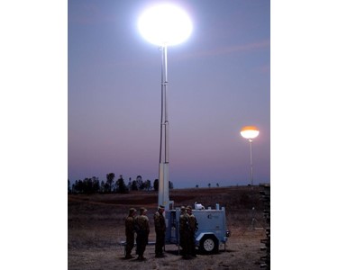 Lunar Lighting HMI Lighting Tower | 4000W HMI