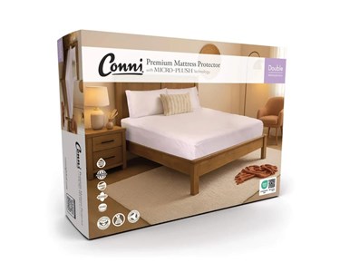 Conni - Micro-Plush Double Waterproof Fitted Sheet