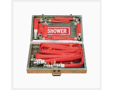 Portaflex - 16-Nozzle Decontamination Safety Shower - Portable