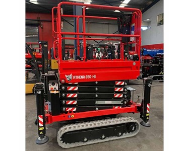 Athena - Compact Tracked Scissor Lift 850 HE | slopes up to 23° 