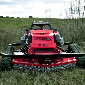 RC Mowers R-60 Remote-Operated Robotic Slope Mower