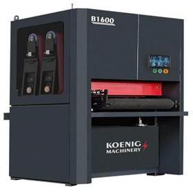 Industrial Wide Belt Metal Deburring System | B1600