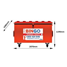 Bingo 1.5M Front Lift Skip Bins