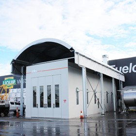 Custom Oversized Spray Booth | Large & Oversized