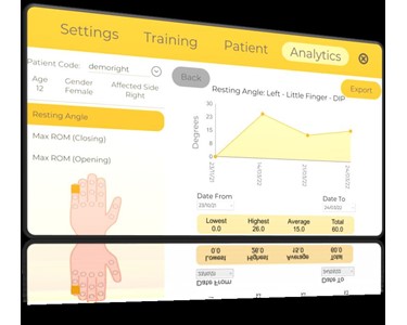 Hand Neurorehabilation | CygniSENSE Motion | Wireless Upper Limb Rehab Sensor