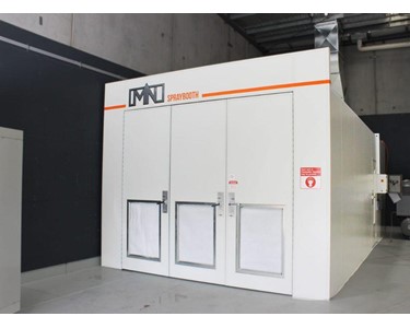 MN Spraybooths - Automotive Spray Booth | End Draft