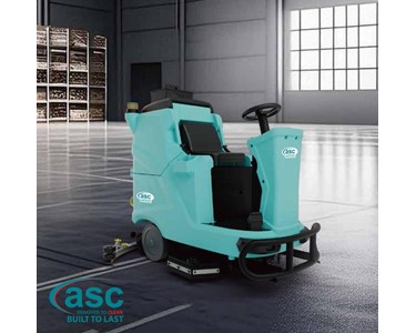Ride On Floor Scrubber 6.5km/hr | ASC T86
