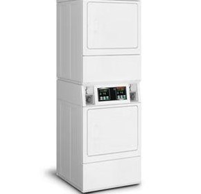 Quantum Gold Coin Drop 2x9kg Gas Stack Dryers | SSGNXA 