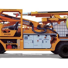 Tunnel Concrete Pump | SPM 500 Wetkret