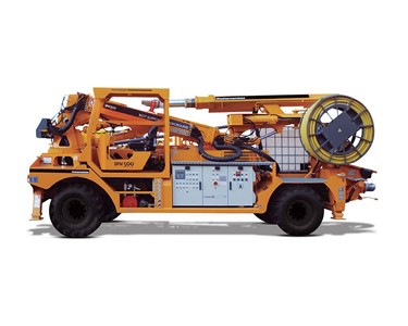 Putzmeister - Tunnel Concrete Pump | SPM 500 Wetkret