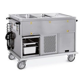 Hot Food Trolley | Service Trolley Hot and Cold Meal 