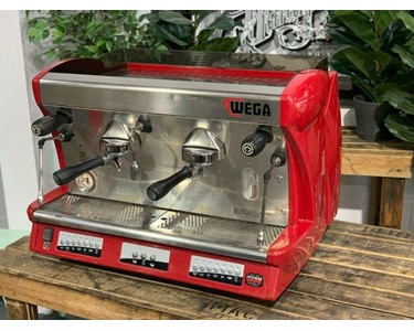 Wega - WEGA VELA 2 GROUP RED ESPRESSO COFFEE MACHINE