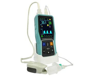 Creative Medical - Handheld Capnograph and Oximeter (Sidestream) - PC-900B 