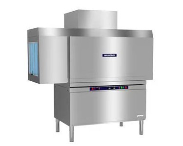 Washtech - Conveyor Dishwasher | CD120+HRU - 120 rack per hour 