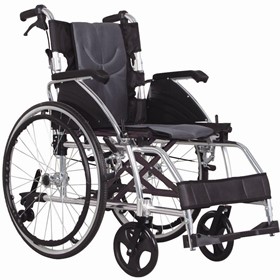 General Grey Folding Wheelchair | KY868LAJ-46