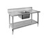 FED Premium - Stainless Steel Sink Bench 1800 W x 700 D with Single Centre Bowl 