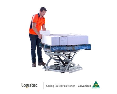 Logistec - Logistec Spring Pallet Positioner - Galvanised