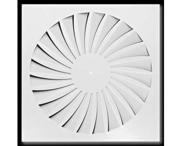 Square Ceiling Swirl Diffuser - TDF-SilentAIR