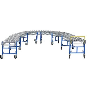 Expanding Skate Wheel Conveyors | 250kg/m Capacity