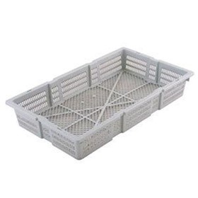 Aquaculture Mesh Plastic Crate - Vented Prawn Crate