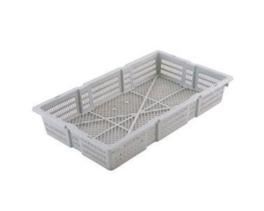 Nally - Aquaculture Mesh Plastic Crate - Vented Prawn Crate