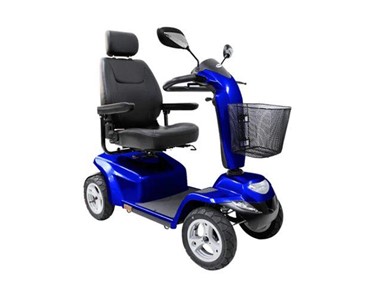 Aspire - Deluxe HD 4 Wheel Scooter - HS898 Blue | SCT671300