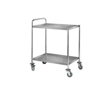 Simply Stainless - Tea Trolley | SS14 2 Tier