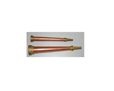 Brass and Copper Fire Nozzle with 50mm inlet and 12mm nozzle
