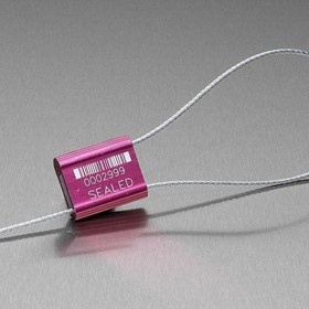 Cable Seals Barcoded Numbering | Unisto Metalo 15