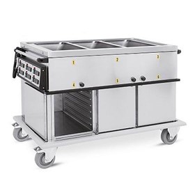 Bain Marie with Individual Temperature Controlled Wells & Hot Cupboard